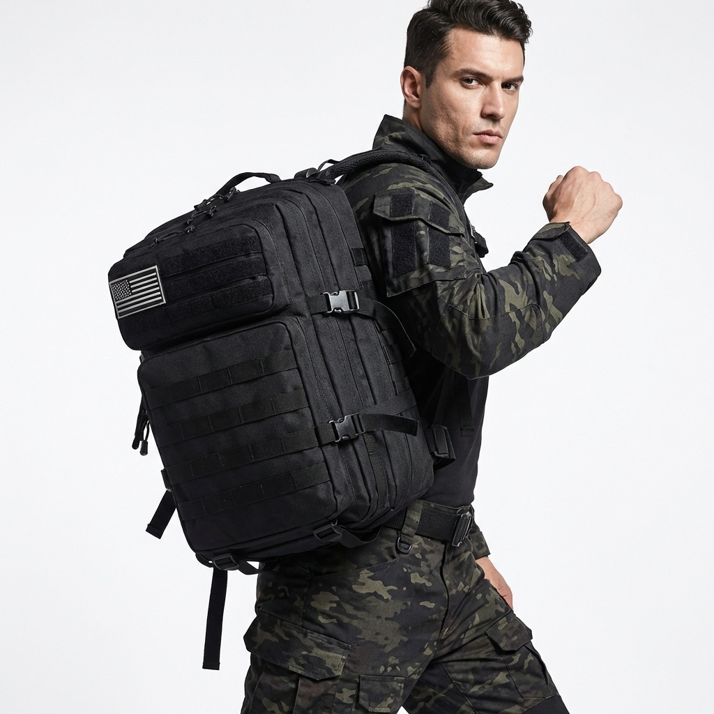 Urban Backpack Tactical - Mochilas tácticas grandes de 45 litros