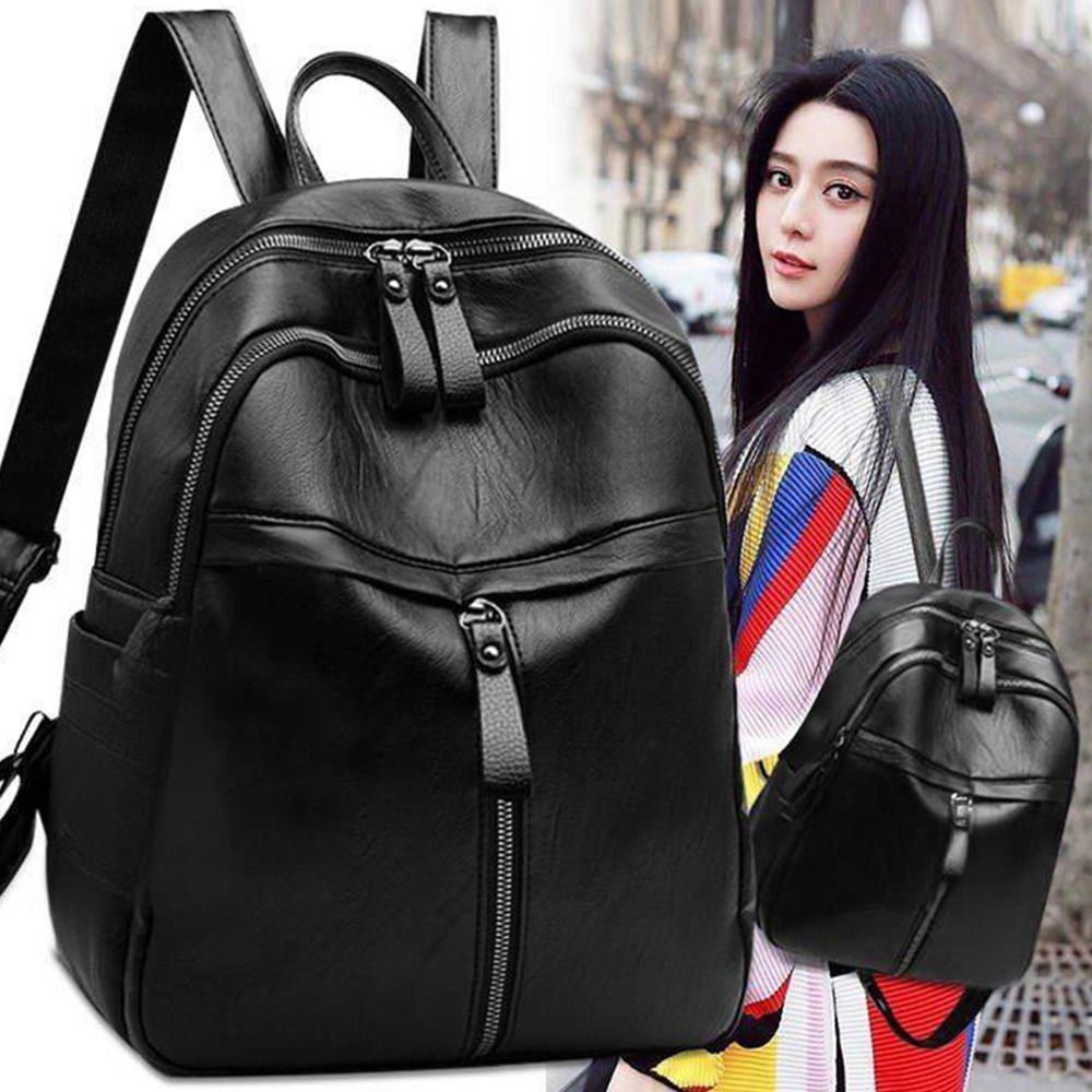 Mochila de cuero sintético par - Fashion Backpack Women reseña y precio