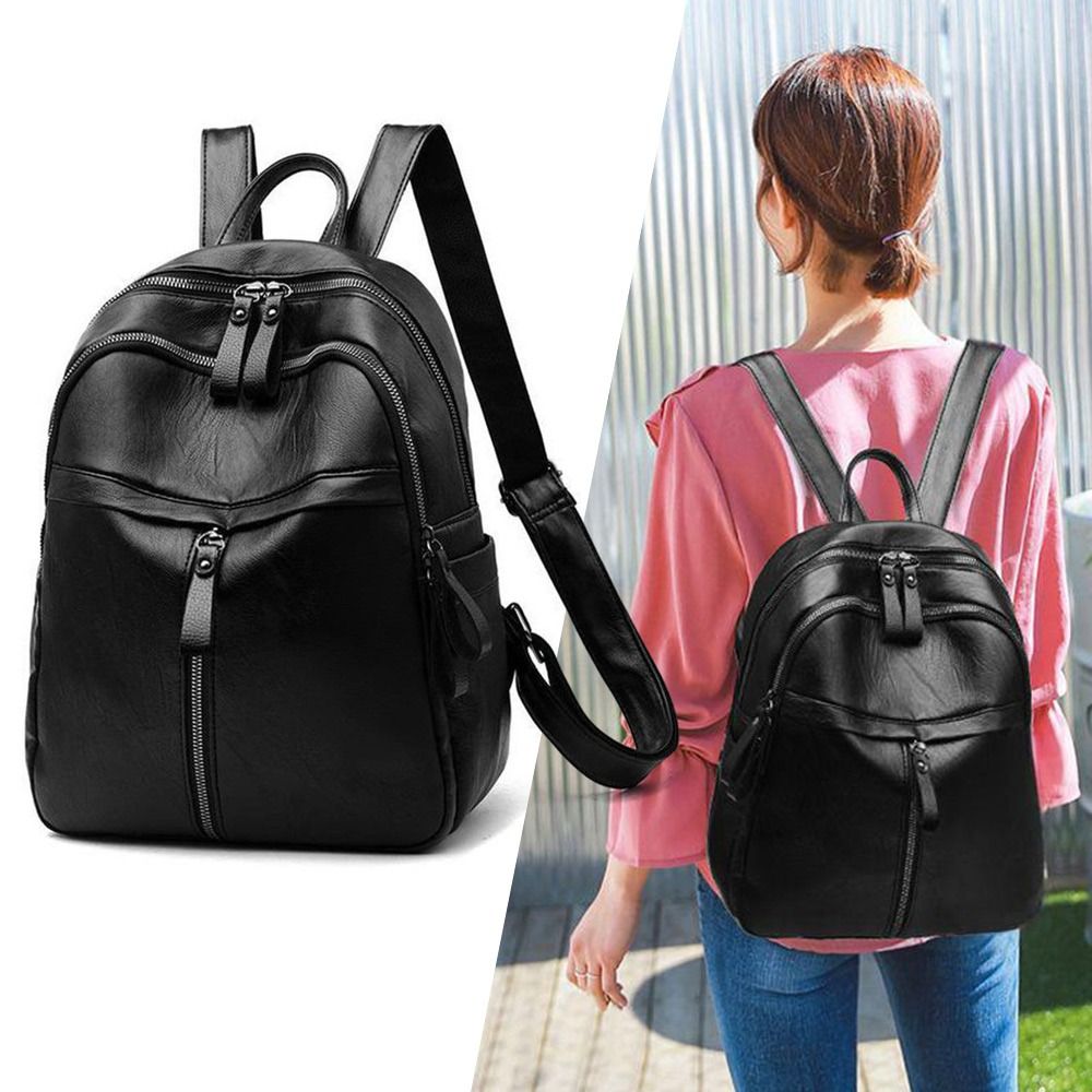 Mochila de cuero sintético par - Fashion Backpack Women reseña y precio
